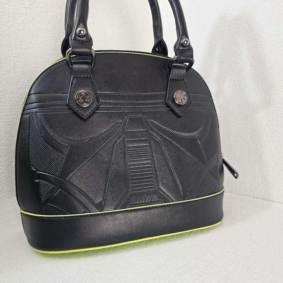 Loungefly Handbags - National Star Wars Day Loungefly Deathtrooper Satchel Purse And Wallet Set NWOT
